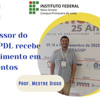 IFMT/PDL - Prof. Diogo Barbosa Leite