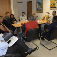 Reitor do IFMT recebe a visita dos representantes da FEMAB, UCAMB, UCAM e Prefeitura de Cuiabá