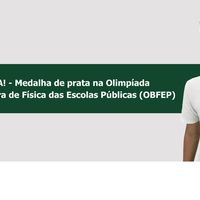 Estudante do Campus Cuiabá Octayde é medalhista na Olimpíada Brasileira de Física das Escolas Públicas (OBFEP)