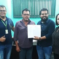 IFMT-Pontes e Lacerda  e prefeitura de Araputanga firmam termo de cooperação técnica para oferta de 2 cursos