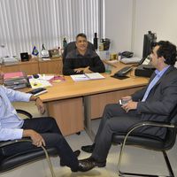 Reitor do IFMT recebe a visita dos assessores parlamentares do senador Cidinho Santos