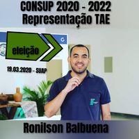 Ronilson - Técnico-administrativo - Candidato ao Consup 2020