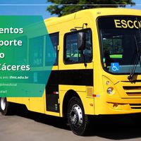 Novos ônibus para o campus Cáceres