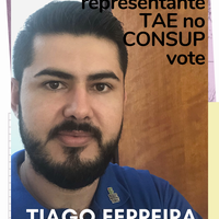 Tiago - Técnico-administrativo - Candidato ao Consup 2020
