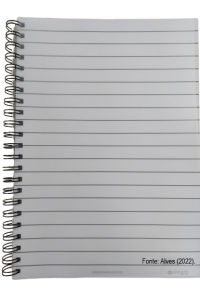 caderno pautado